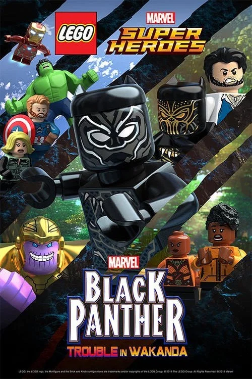 LEGO Marvel Super Heroes - Black Panther: Trouble in Wakanda постер