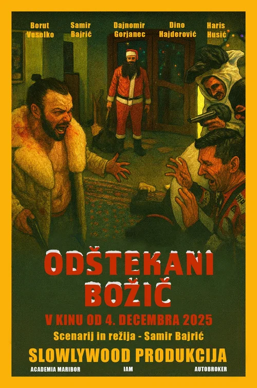 Odštekani Božič постер