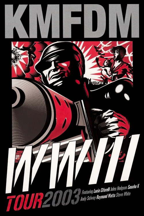 KMFDM: WWIII Tour 2003 постер