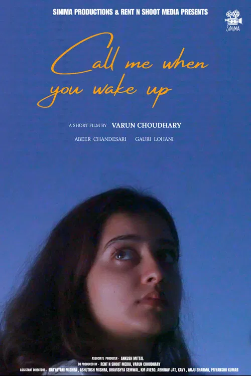 Call Me When You Wake Up постер