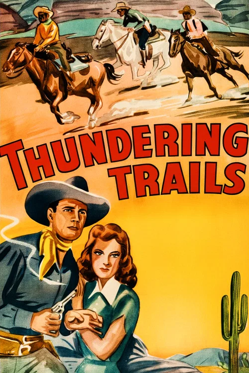 Thundering Trails постер