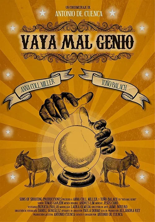 Vaya mal genio постер