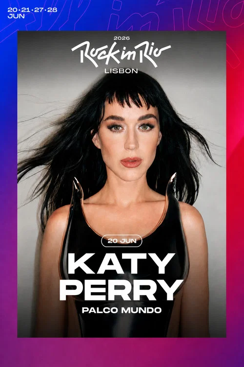 Katy Perry: Live at Rock in Rio Lisboa 2026 постер