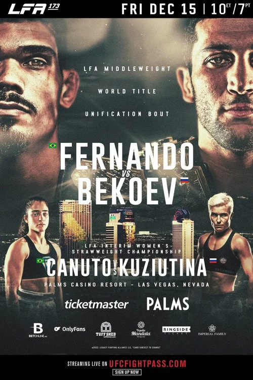 LFA 173: Fernando vs. Bekoev постер