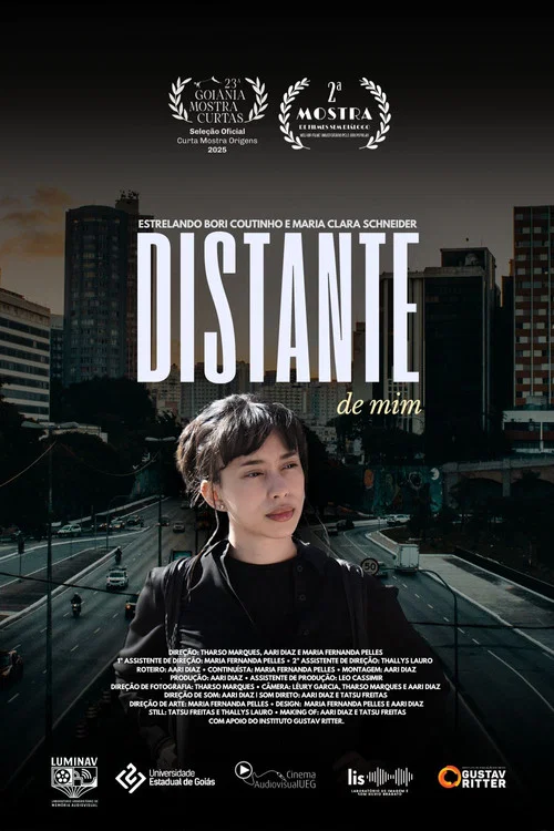 Distante de mim постер