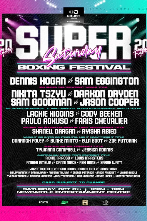 Dennis Hogan vs. Sam Eggington постер