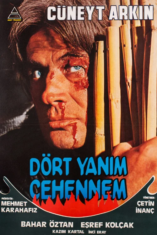 Dört Yanım Cehennem постер