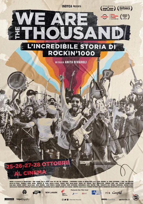 We Are the Thousand: L'incredibile storia di Rockin'1000 постер