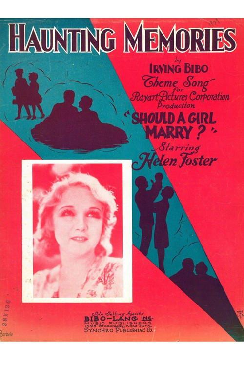 Should a Girl Marry? постер