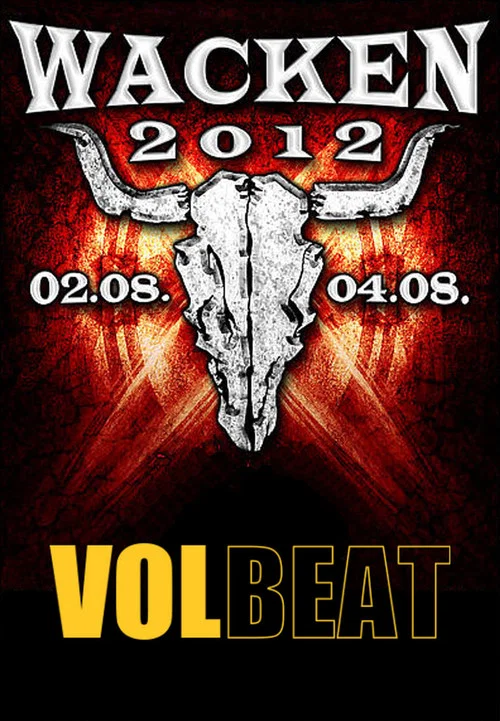 Volbeat: Live at Wacken Open Air 2012 постер
