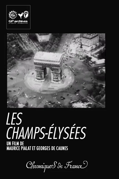 Les Champs-Élysées постер