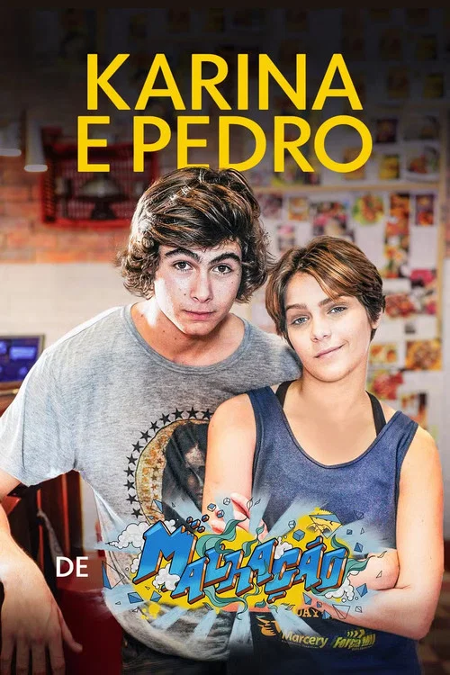 Karina e Pedro de Malhação Sonhos постер