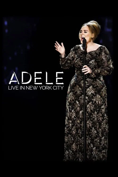Adele: Live in New York City 2015 постер