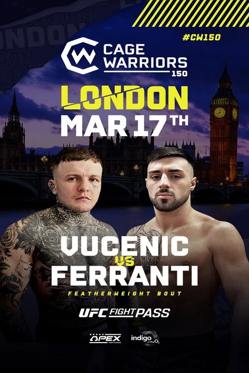 Cage Warriors 150: London постер