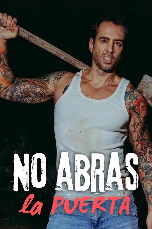 No abras la puerta постер