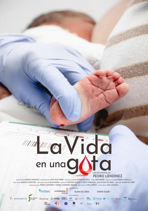 La vida en una gota постер