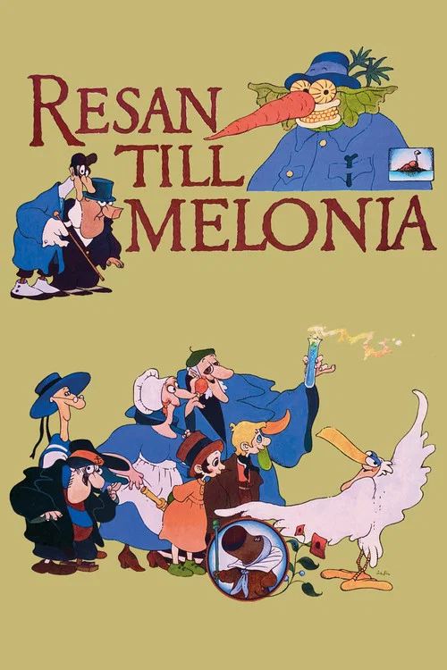 Resan till Melonia постер