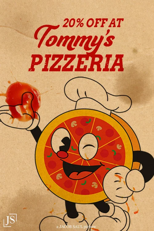 20% off at Tommy's Pizzeria постер