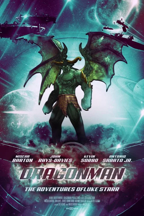 DragonMan: The Adventures of Luke Starr постер