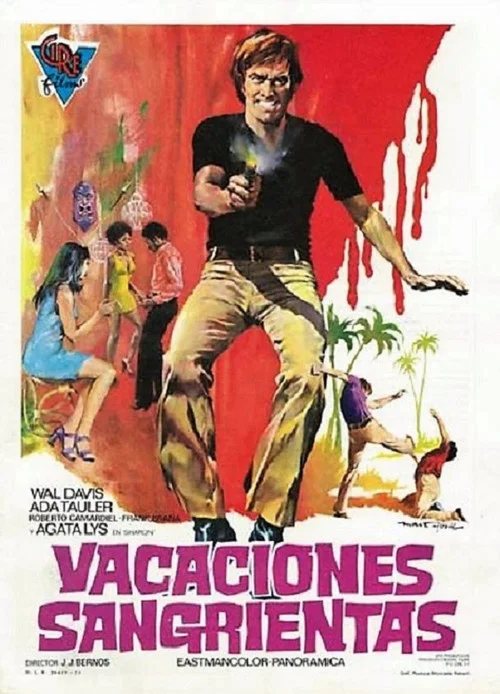 Vacaciones sangrientas постер