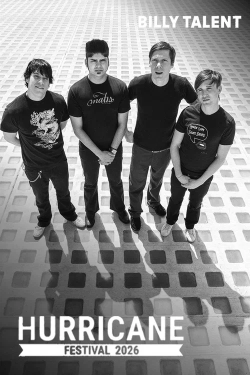 Billy Talent - Hurricane Festival 2026 постер