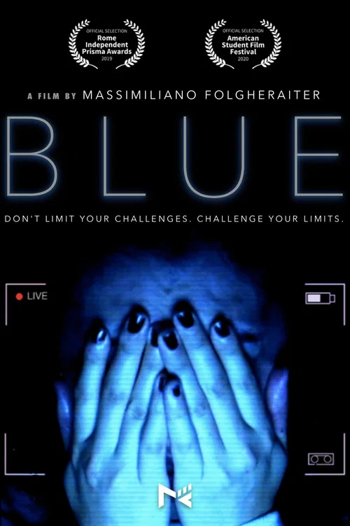 Blue постер