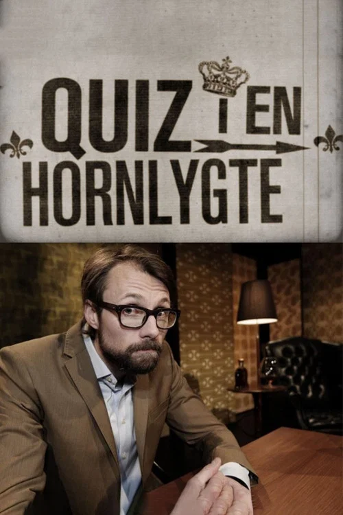 Quiz i en hornlygte постер