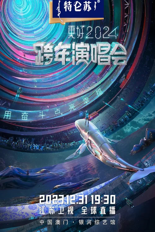 2024江苏卫视跨年演唱会 постер
