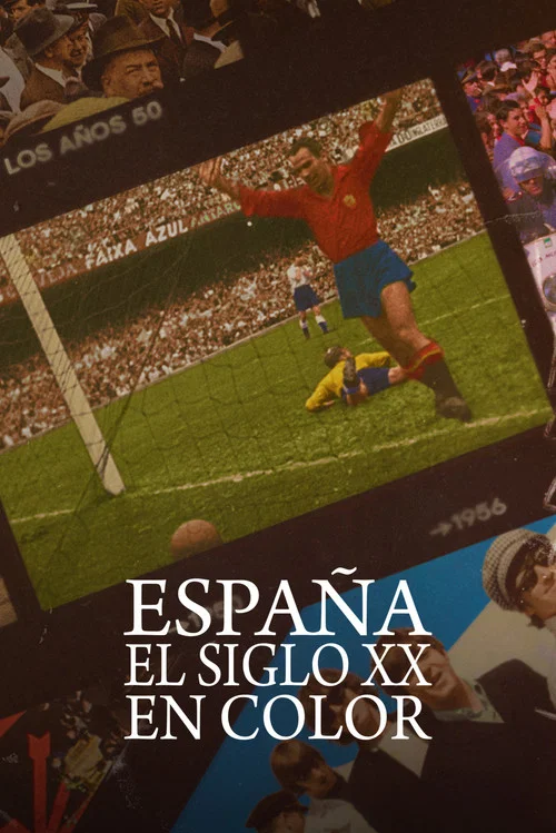 España, el siglo XX en color постер
