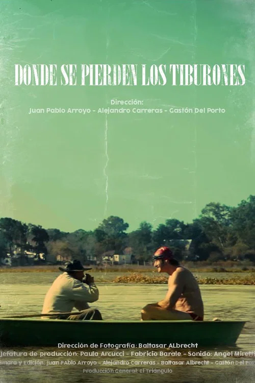 Donde se pierden los tiburones постер