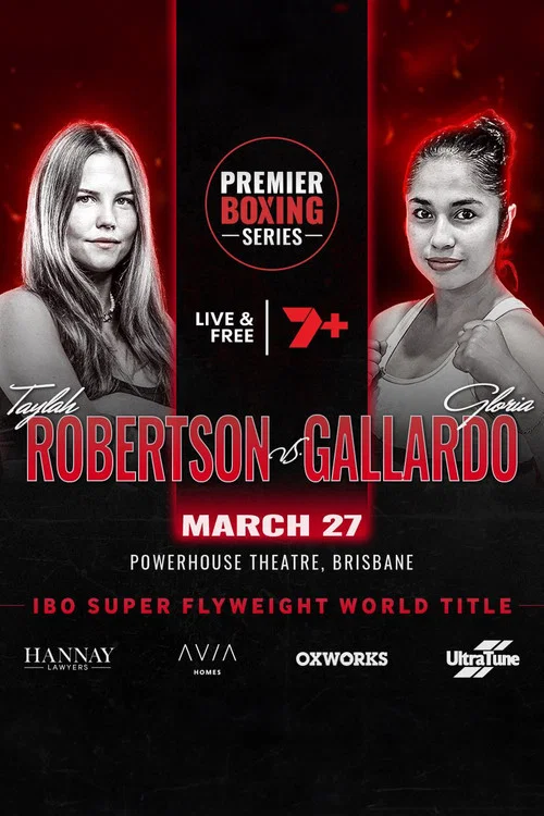 Taylah Robertson vs. Gloria Gallardo постер