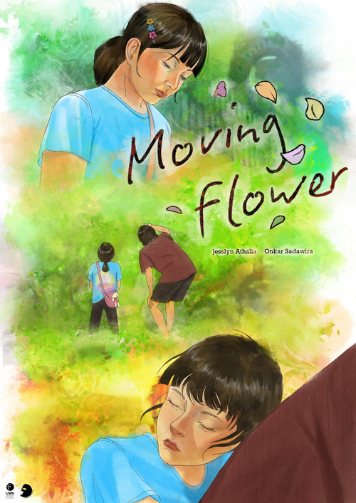 Moving Flower постер