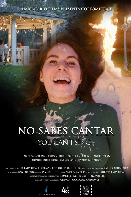 No Sabes Cantar постер