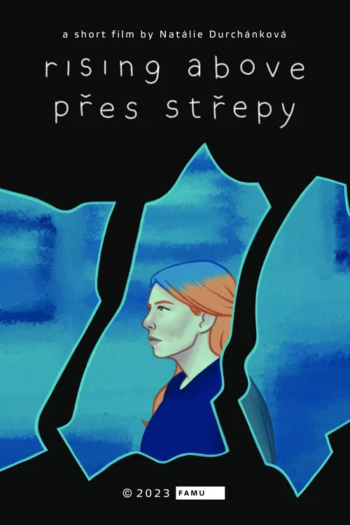 Přes střepy постер