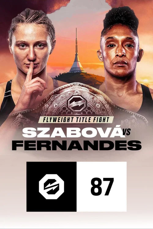 OKTAGON 87: Szabová vs. Fernandes постер