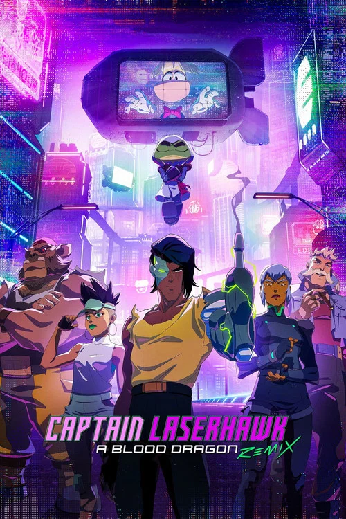 Капитан Лазерхоук: Blood Dragon Remix постер