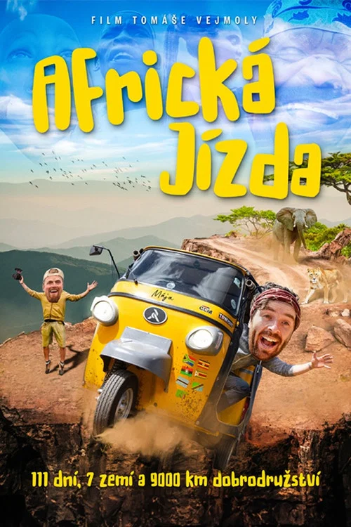 Africká jízda постер