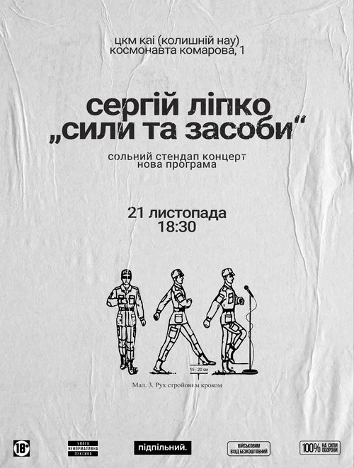 Сергій Ліпко: Сили та засоби постер