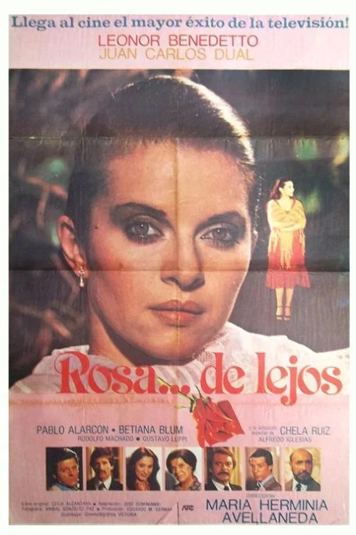Rosa de lejos постер