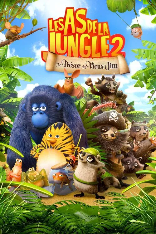 Les As de la Jungle 2 : Le Trésor du Vieux Jim постер
