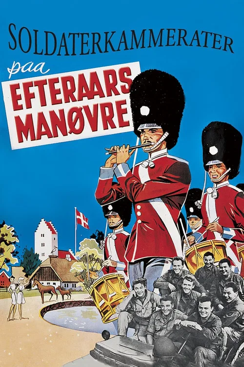 Soldaterkammerater på efterårsmanøvre постер