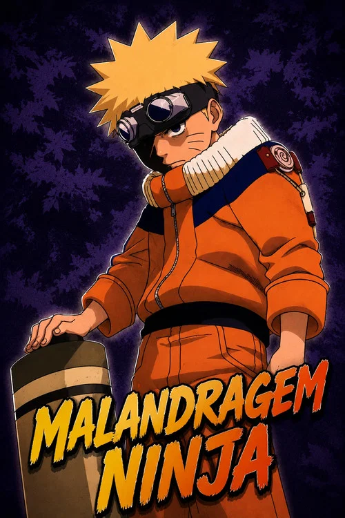 Malandragem Ninja постер