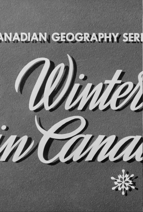 Winter in Canada постер