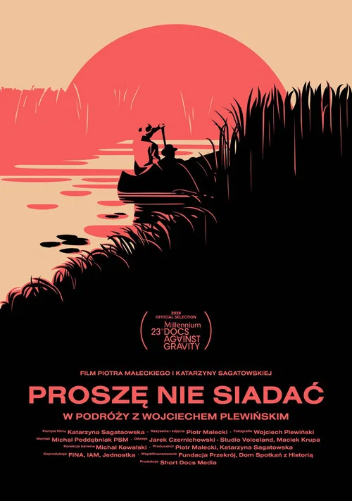 Proszę nie siadać постер
