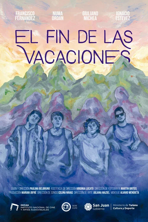 El fin de las vacaciones постер