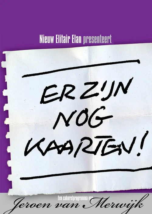 Jeroen van Merwijk: Er Zijn Nog Kaarten! постер