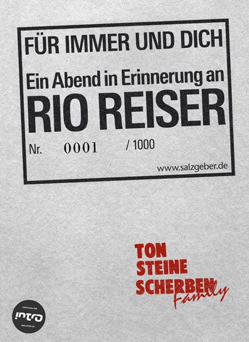 Für immer und dich - Ein Abend in Erinnerung an Rio Reiser постер