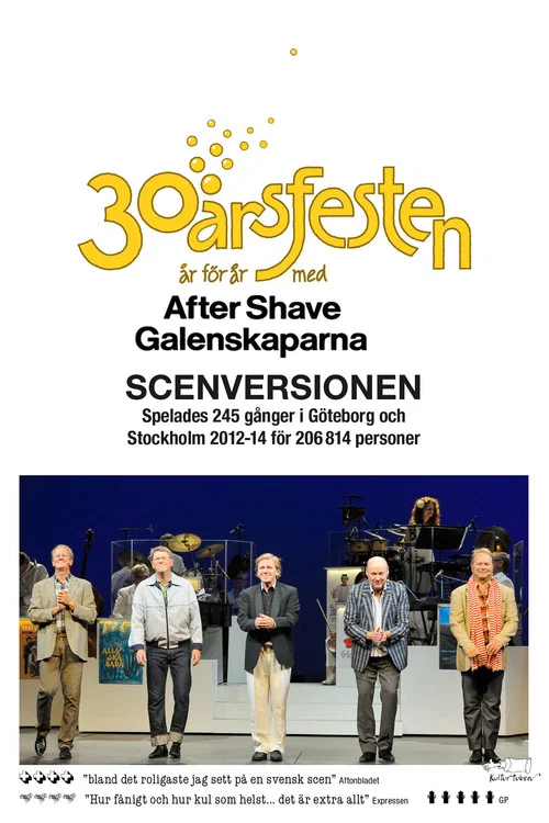 30-årsfesten - Scenversionen постер