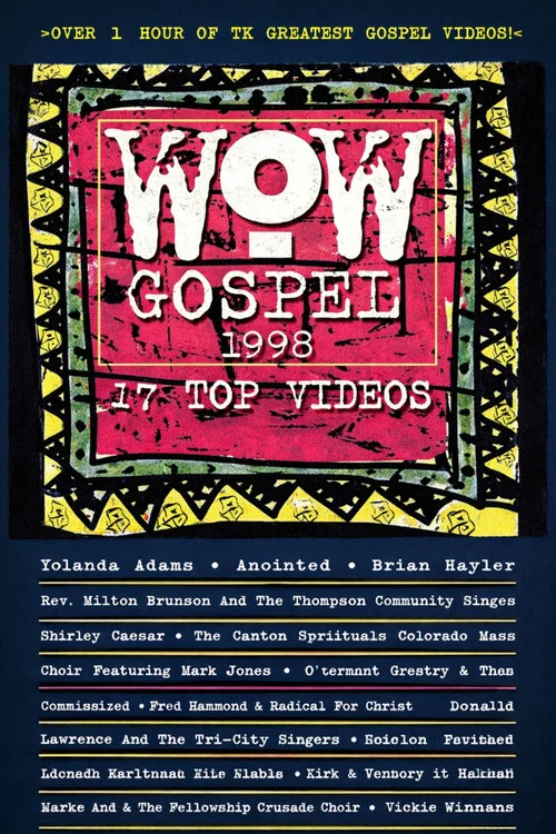 WOW Gospel 1998 постер