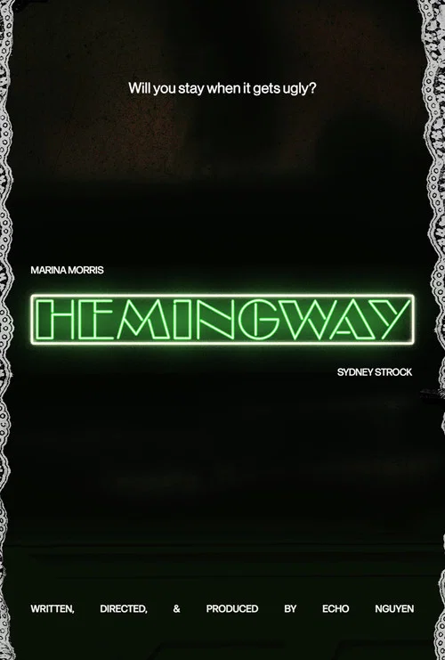 Hemingway постер